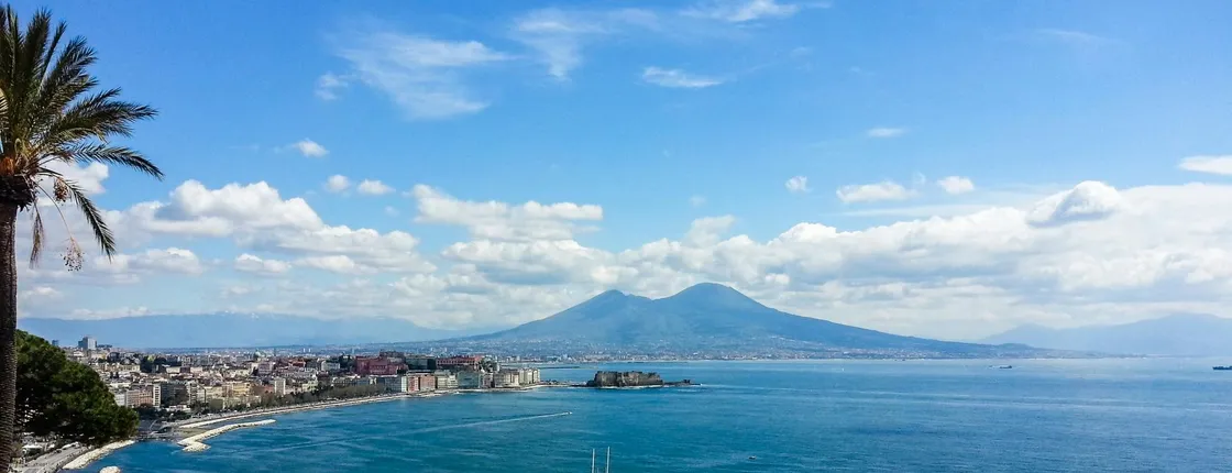 Naples coastal bike tour to Posillipo hill and Virgilian Park