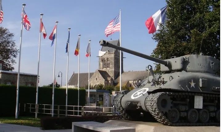 D-Day private tour Omaha + Utah Beach from Caen with audio guide