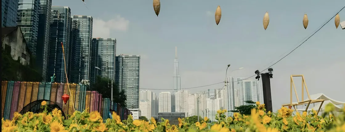 Ho Chi Minh City metro ride tour with iconic skyline vistas