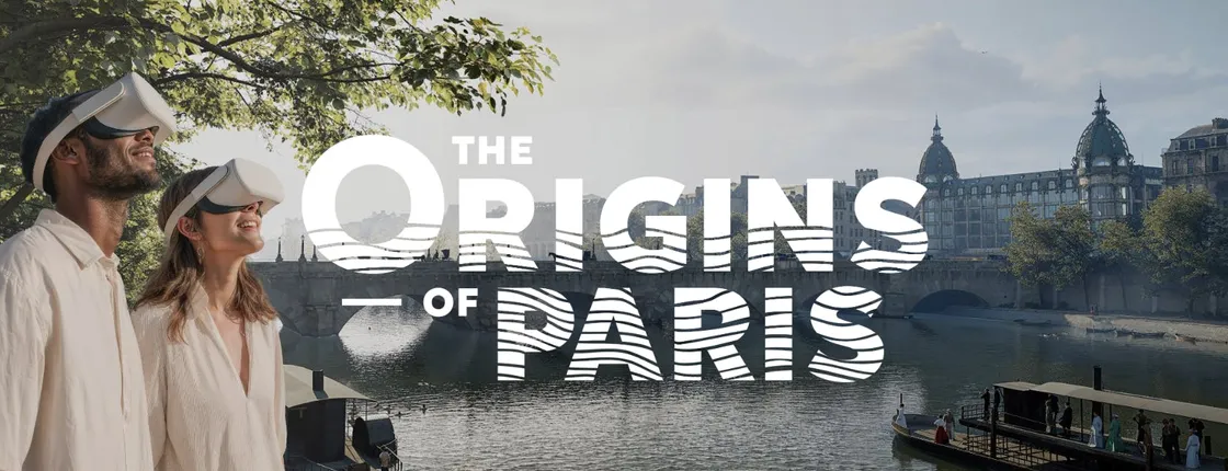 The origins of Paris virtual reality guided tour along the Seine