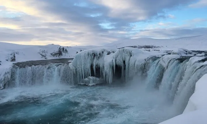 Lake Myvatn and Godafoss waterfall day tour from Akureyri