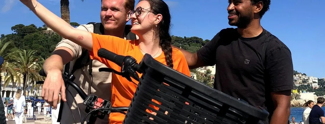 Nice and Villefranche guided e-bike tour