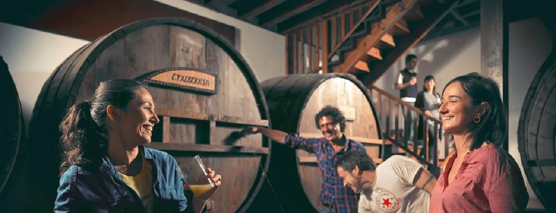 Cider house tour in San Sebastián