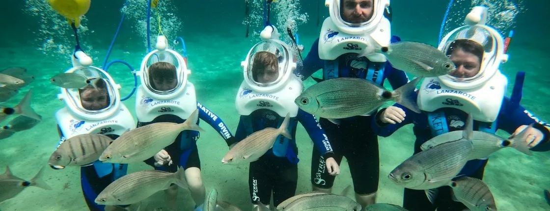 Lanzarote Sea Trek Dive Experience