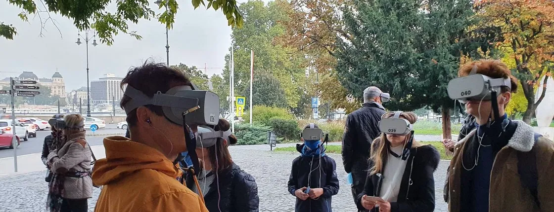 Budapest Virtual Reality walking tour
