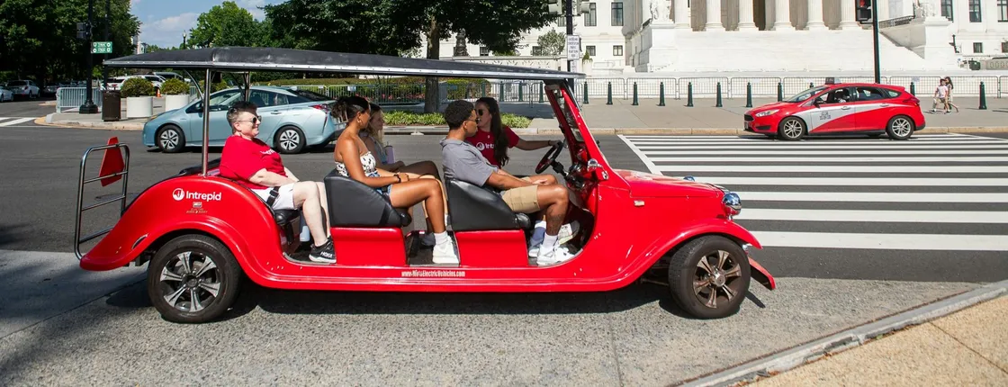 Washington Mall and monuments tour by electric car