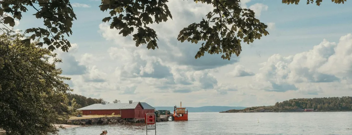 Island hopping in Oslofjord