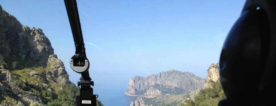 30-minute helicopter tour over Mallorca