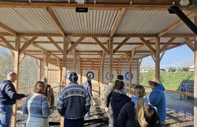 Axe Throwing Experience at UP Events Amsterdam