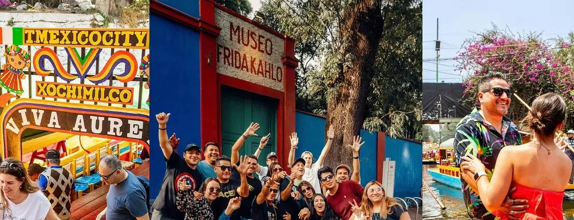 Blue House, Coyoacán and Xochimilco tour with transportation