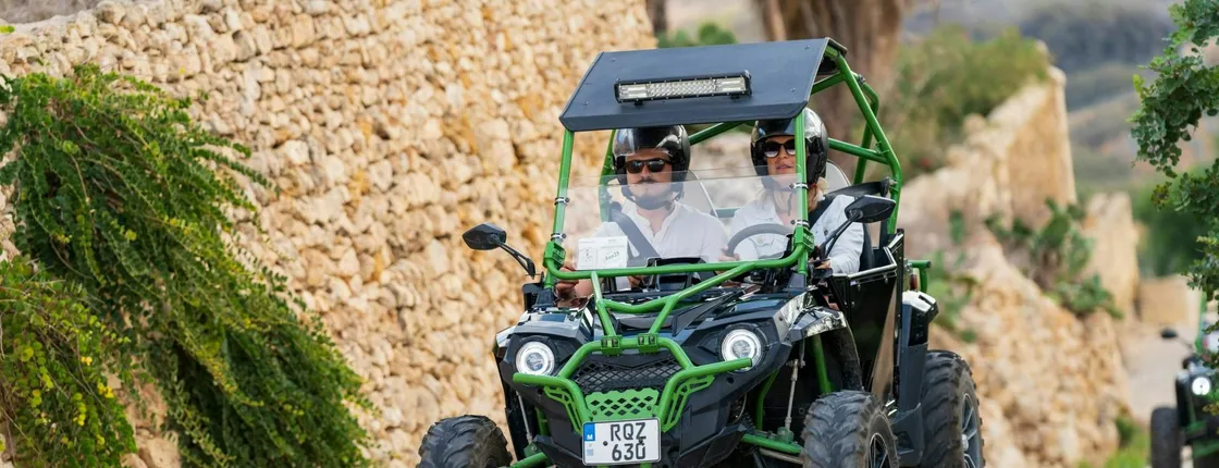 Malta’s Comino and Gozo Islands by boat and buggy at sunset