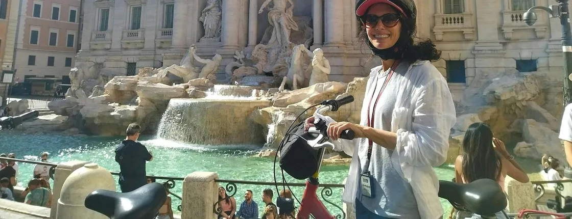 Rome self-guided city tour by bike