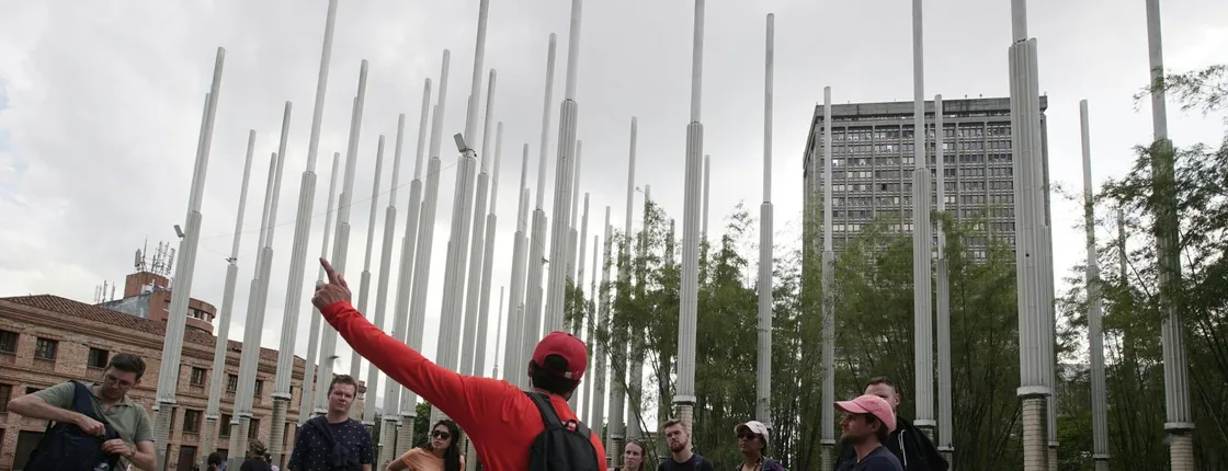 Medellin downtown guided walking tour