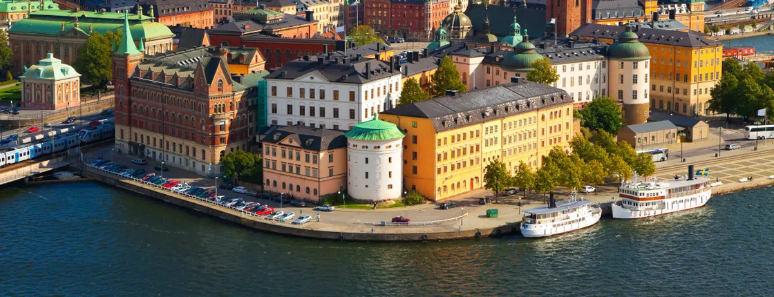 Self guided tour with interactive city game of Stockholm