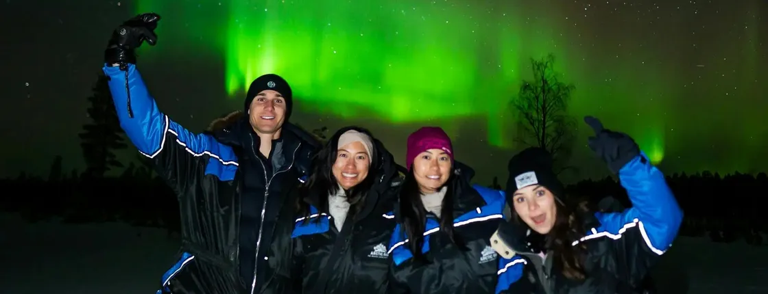 Small-group northern lights tour with the original Aurora hunters