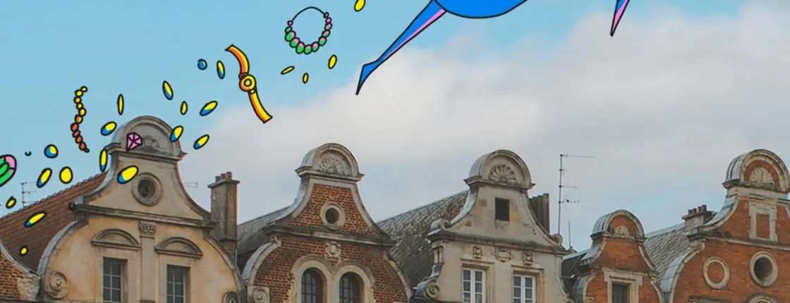 Interactive treasure hunt in Lille guided by Lupin