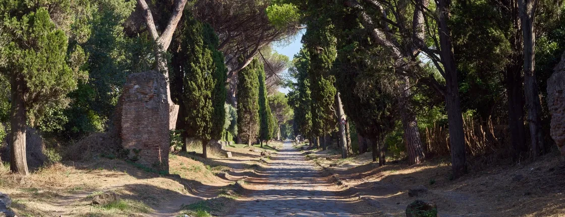 Appian Way E-Bike tour with VR experience at Cecilia Metella Mausoleum