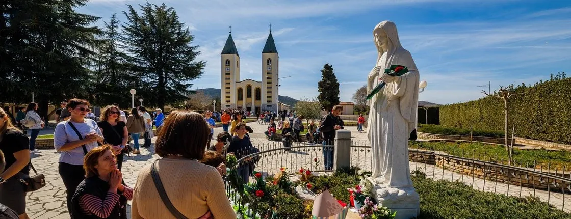 Small-group excursion to Medjugorje from Dubrovnik