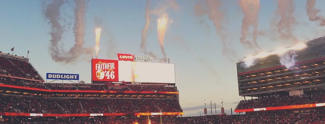 San Francisco 49ers football game ticket at Levi's Stadium