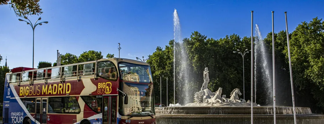 Madrid sightseeing hop-on hop-off bus experiences