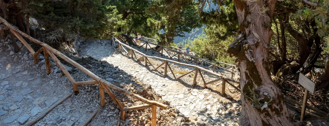 Samaria Gorge from Plakias