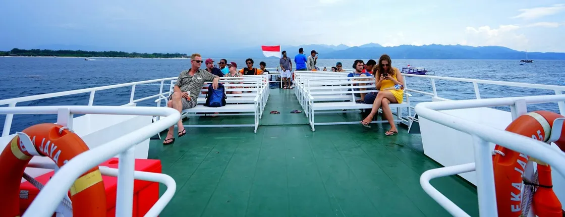 Boat Ticket from Padang Bai to Gili T, Gili Air, Gili Meno or Lombok by Ekajaya
