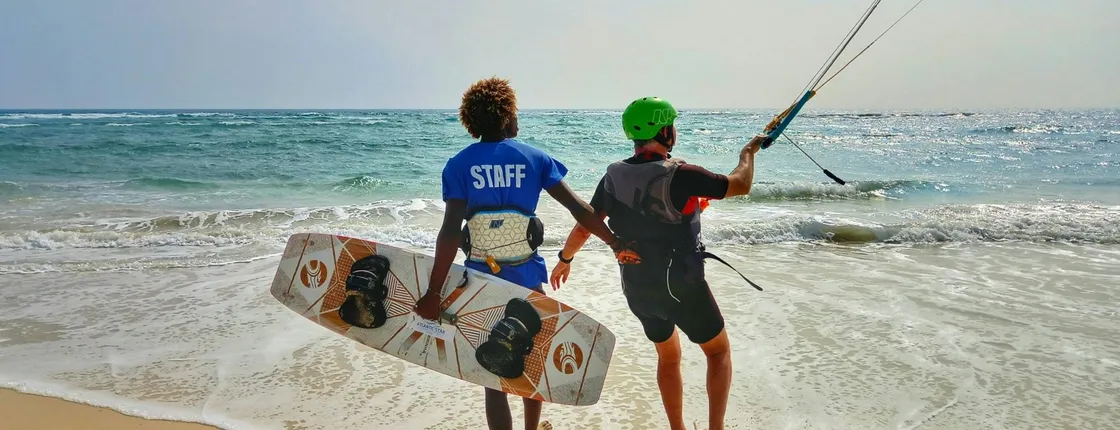Cape Verde Private Kite Surfing Lesson with Atlantic Star
