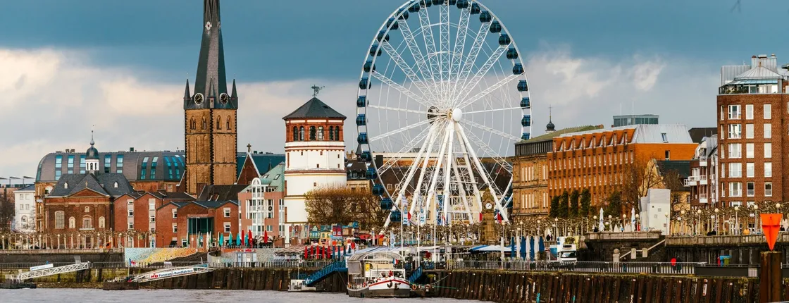 Private history walk through Düsseldorf with a local