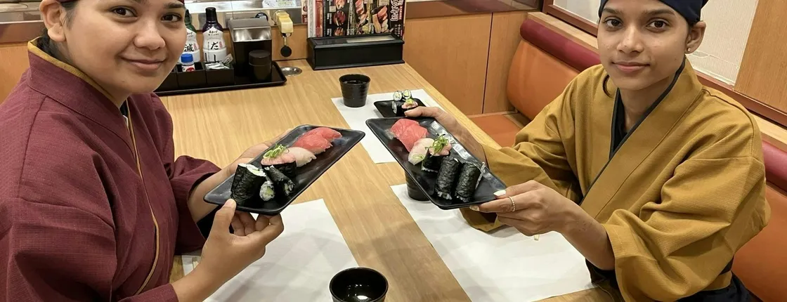 Sushi making experience in Osaka