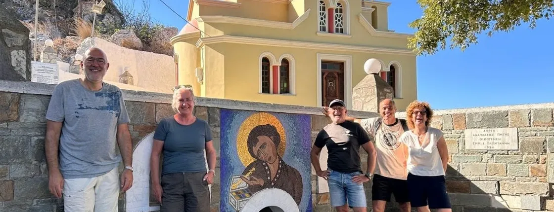 Karpathos mountain villages easy guided hike with lunch