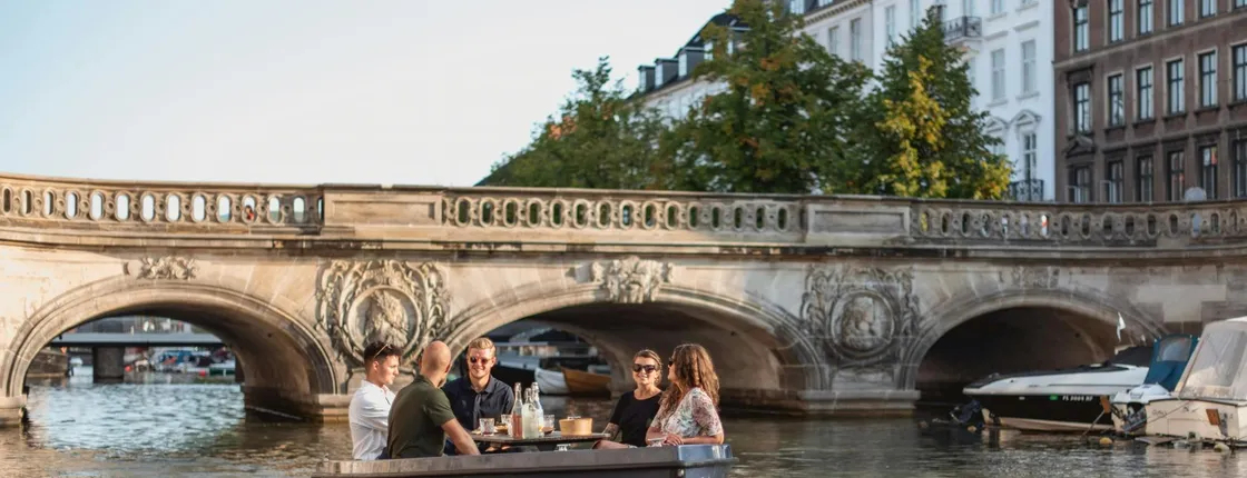 Three-hour boat rental in Copenhagen and Islands Brygge