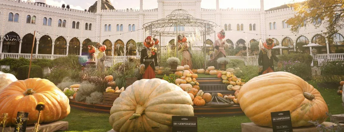 Tivoli Gardens Halloween admission ticket and optional ride pass