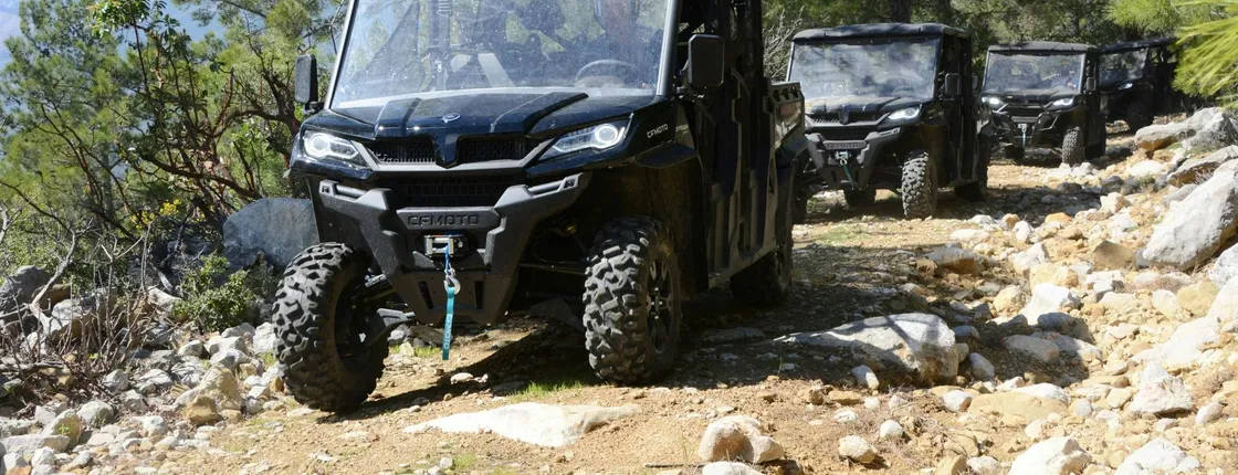 Half-day UTV off-roading in the Turkish countryside from Belek, Side or Antalya