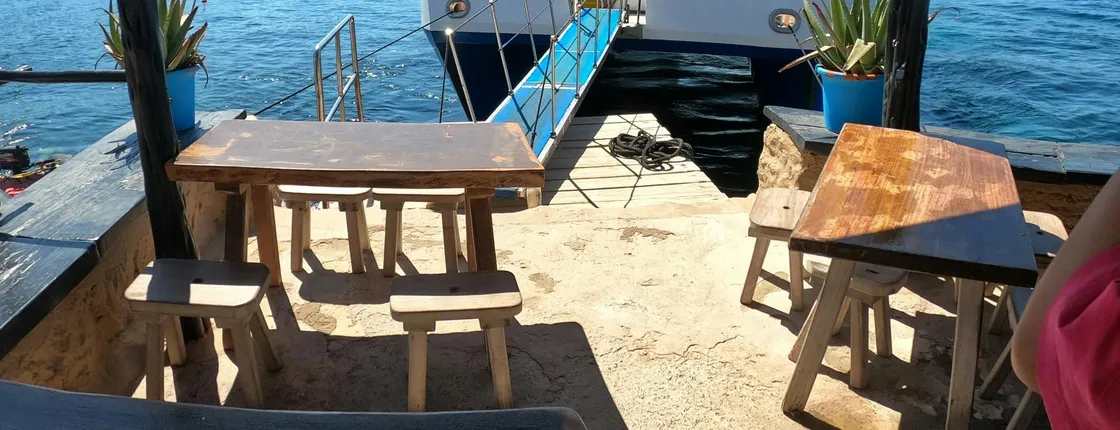 Glass-bottom boat cruise on Ibiza’s west coast