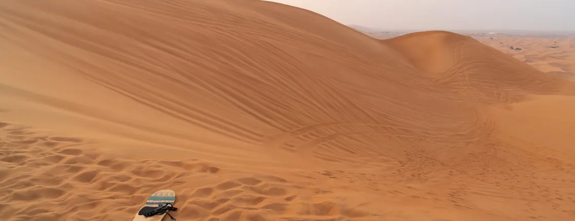 Sandboarding and secret paradise valley full-day tour with pickup