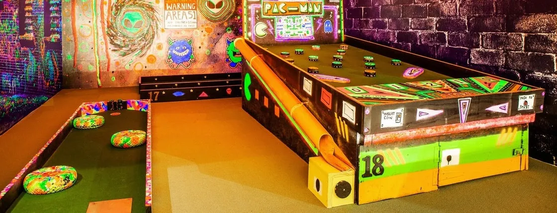 Indoor Crazy Minigolf in Puerto del Carmen