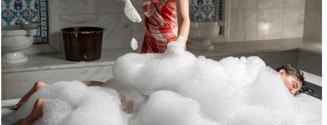 Artemis Hamam traditional full body scrub & foam massage in Kos
