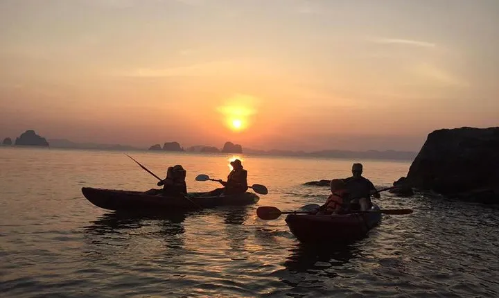Kayaking and BBQ Dinner On The Beach Ao Thalane From Krabi