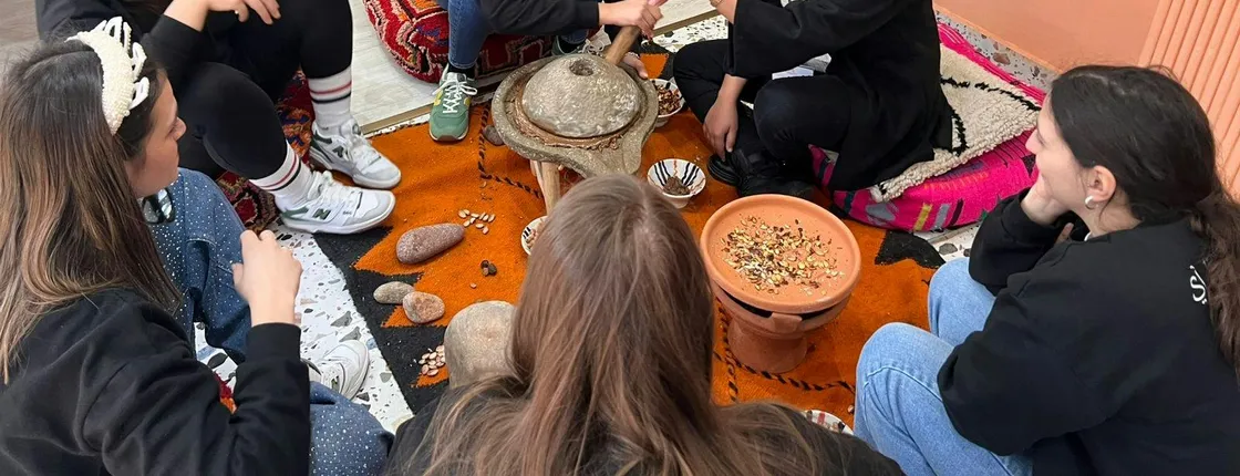 Moroccan beauty experience, tea ceremony and argan oil at Medina Mall