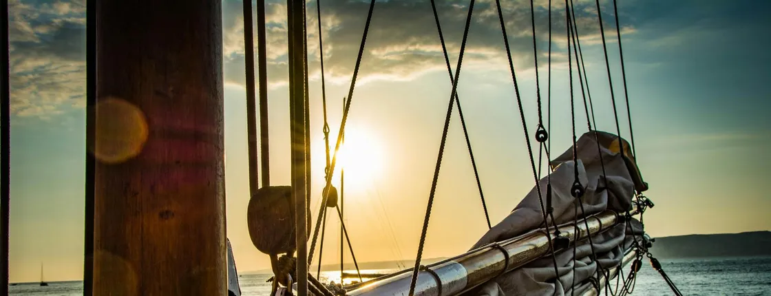 Marseille sunset cruise aboard a traditional sailing boat