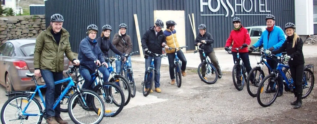Wander through the fjord by bike
