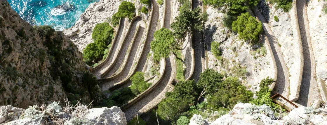 Capri Island shared tour with ferry from Naples