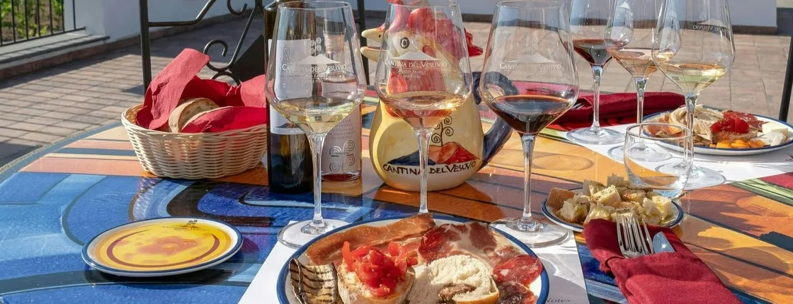 Vesuvius vineyards tour with wine tasting and local lunch
