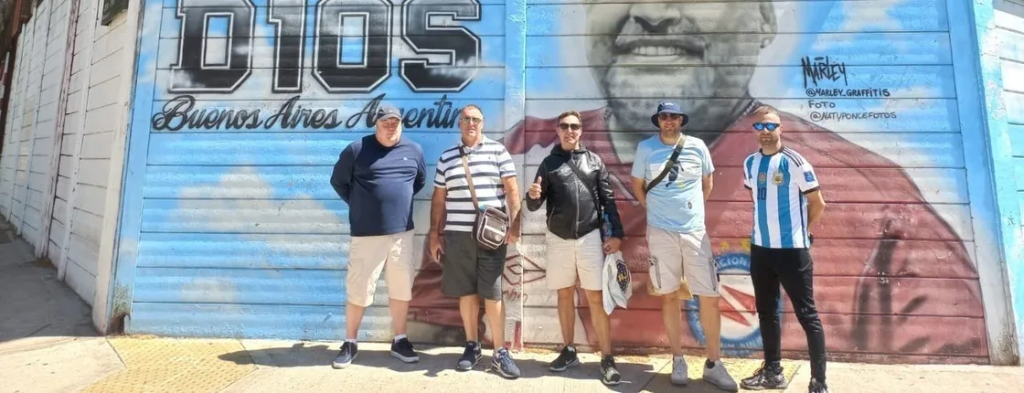 Diego Maradona's football legacy tour in Buenos Aires