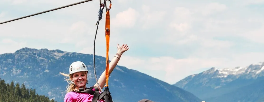 Eagle zip tour in Whistler