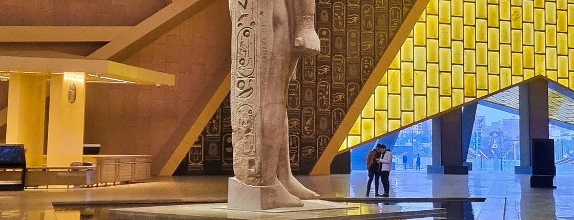 New Grand Museum with Giza Pyramids and Great Sphinx tour from Dahab