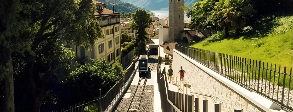 From Lugano to Gandria self-guided walk with audio guide