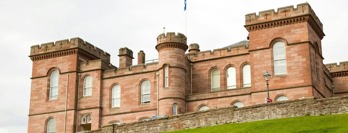 Inverness Castle entry ticket and city audio tour