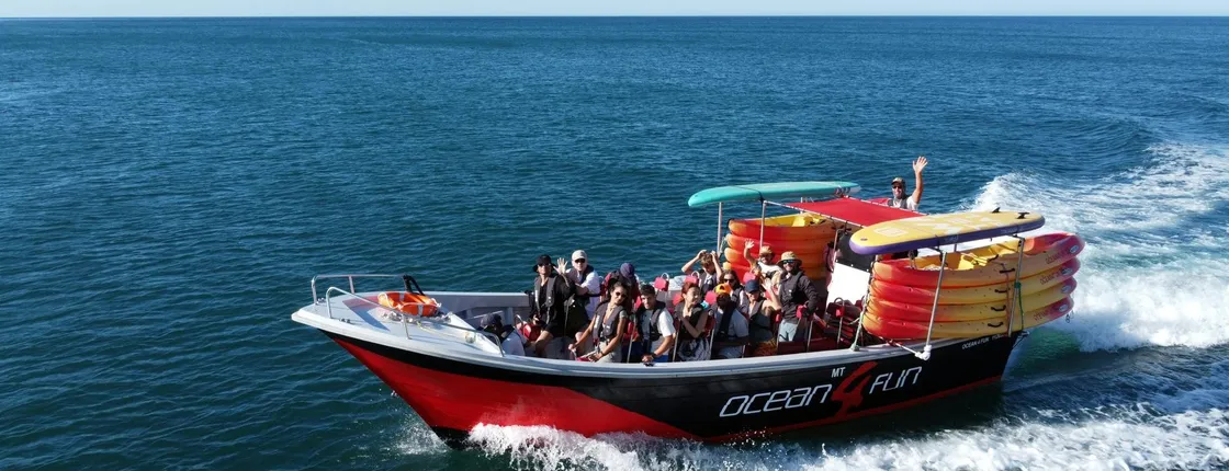 Kayak tour to Benagil Caves from Portimão