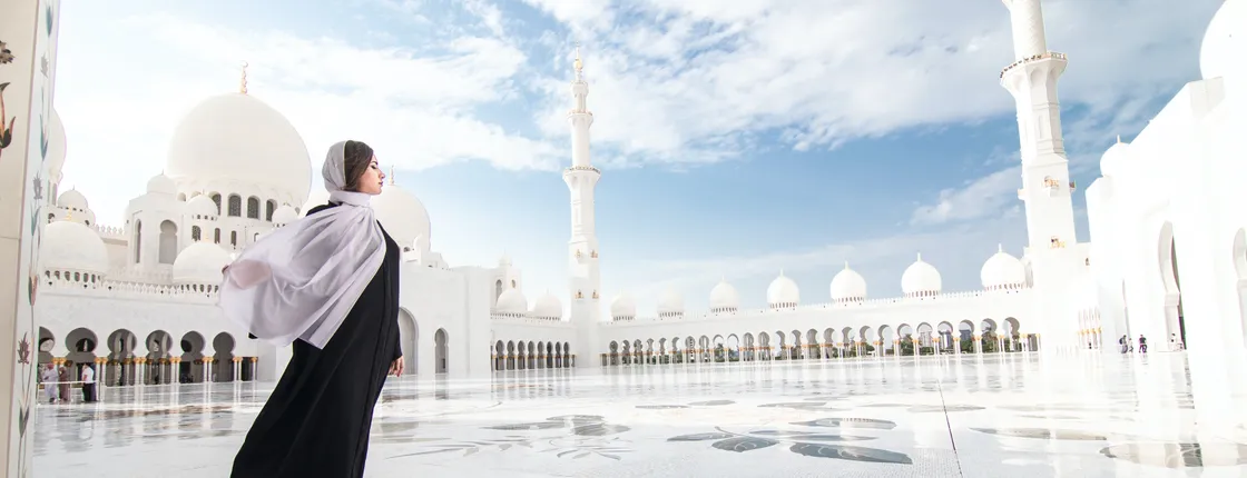 Abu Dhabi Attraction Tour with Grand Mosque Visit and Warner Bros World Ticket